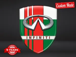 Infiniti Dome Abzeichen Glänzende Qualität Edle Dome Labels
